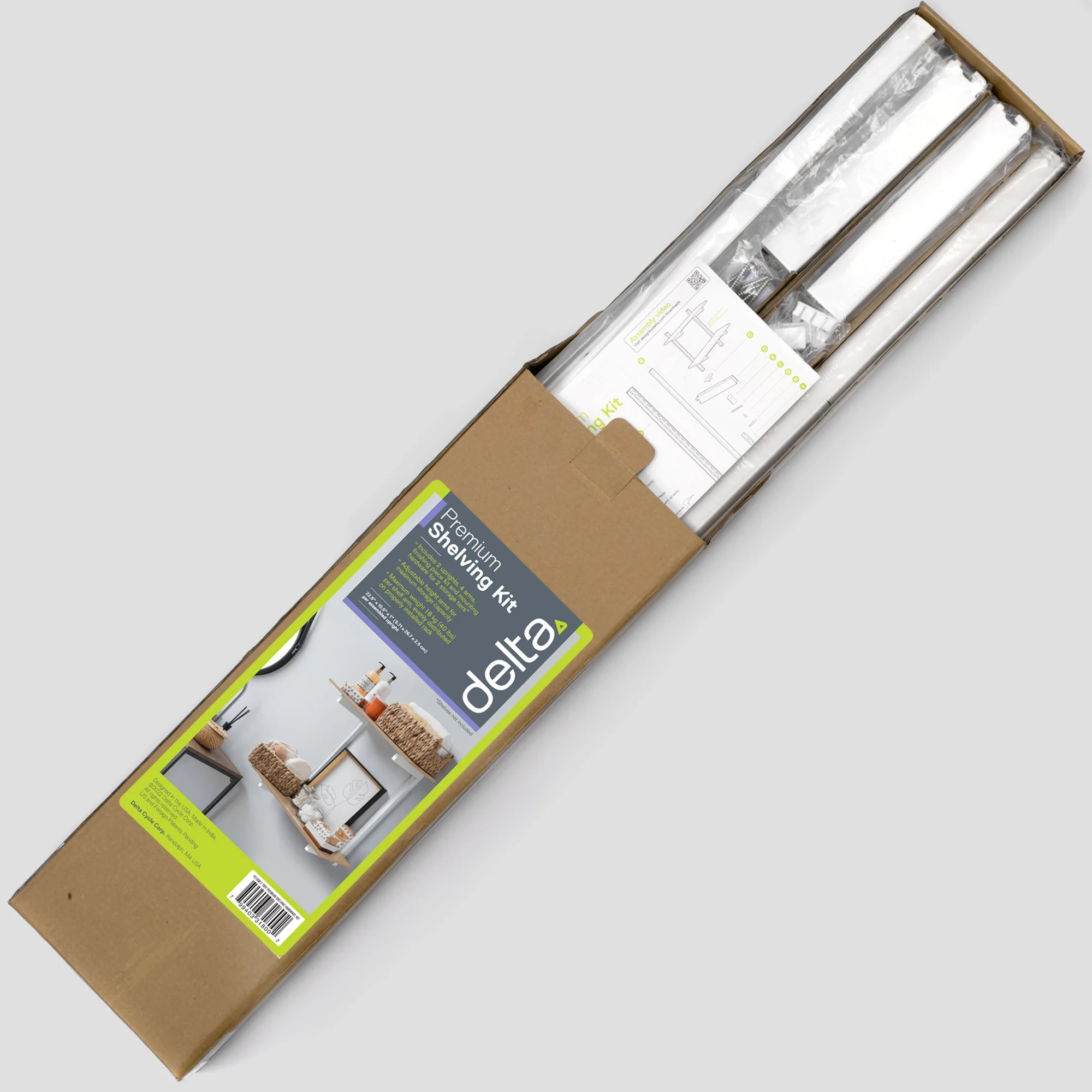 2-Tier Premium Shelving Hardware Kit - Image 5