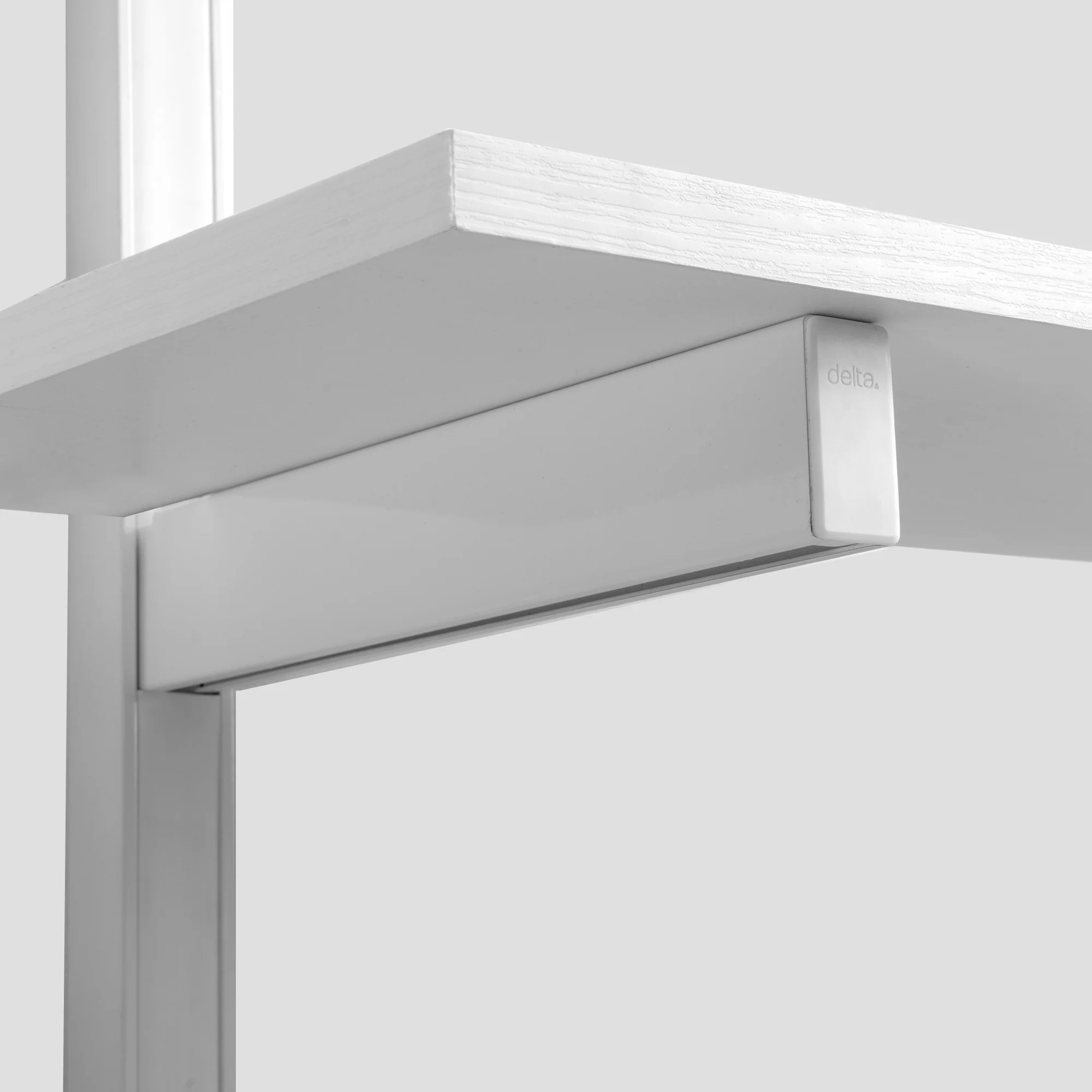 2-Tier Premium Shelving Kit, White - Image 5