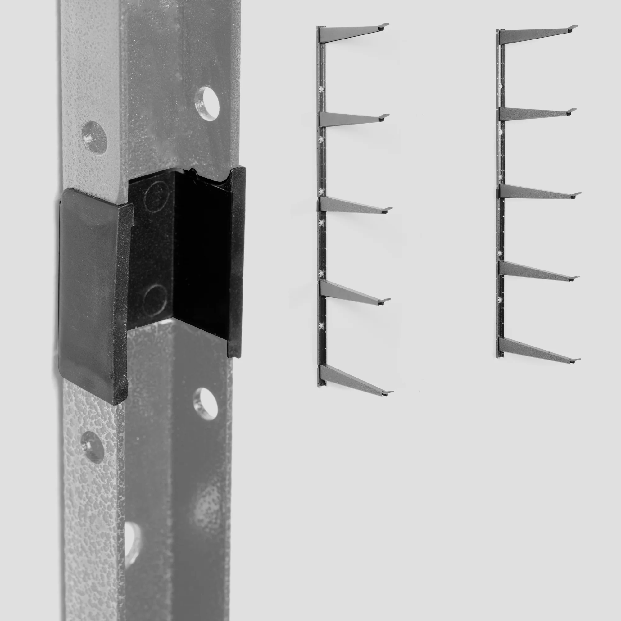 3-Tier Heavy Duty Wall Storage Rack (Four-Pack) - Image 7