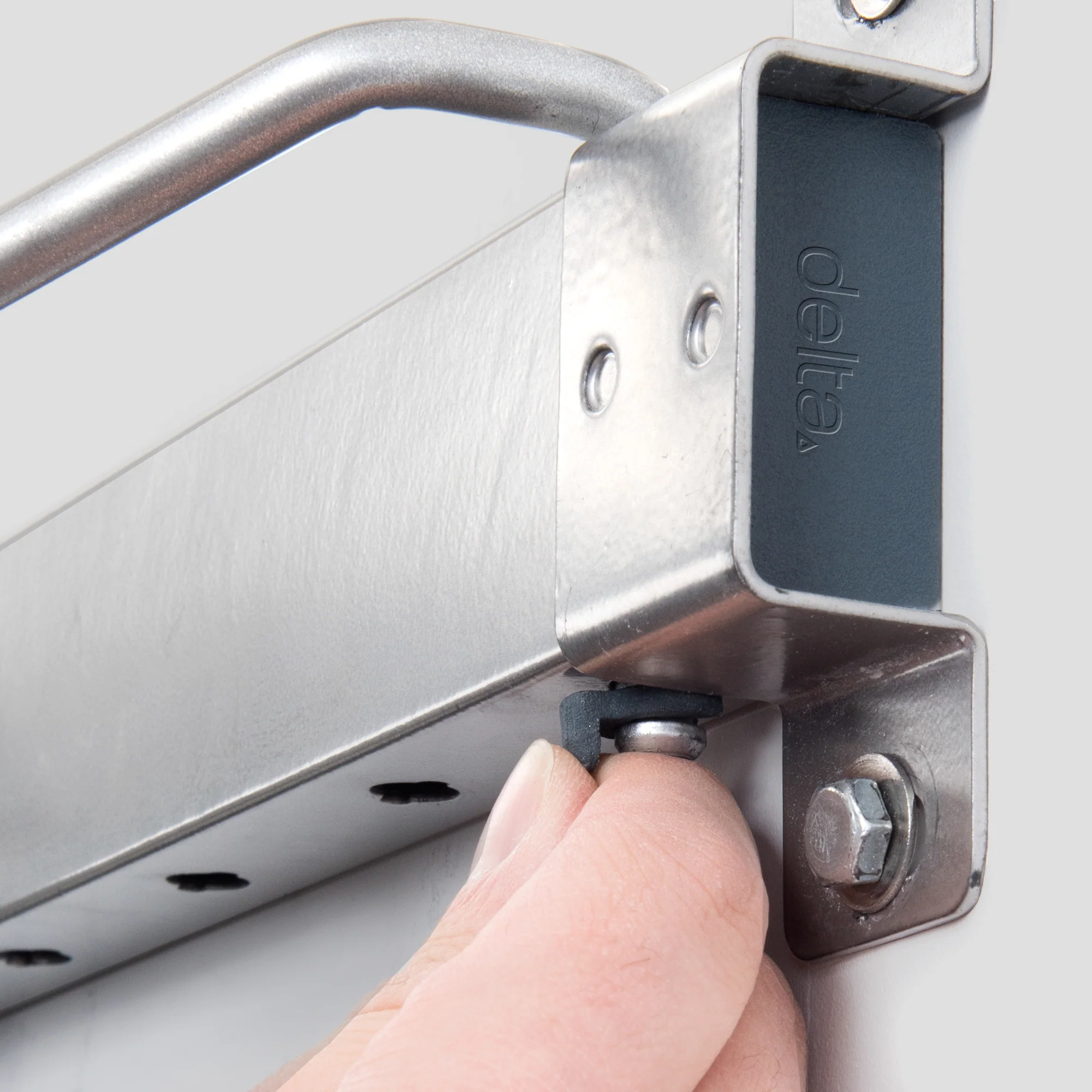 Six Bike Wall Mounted Rail Rack - Image 4