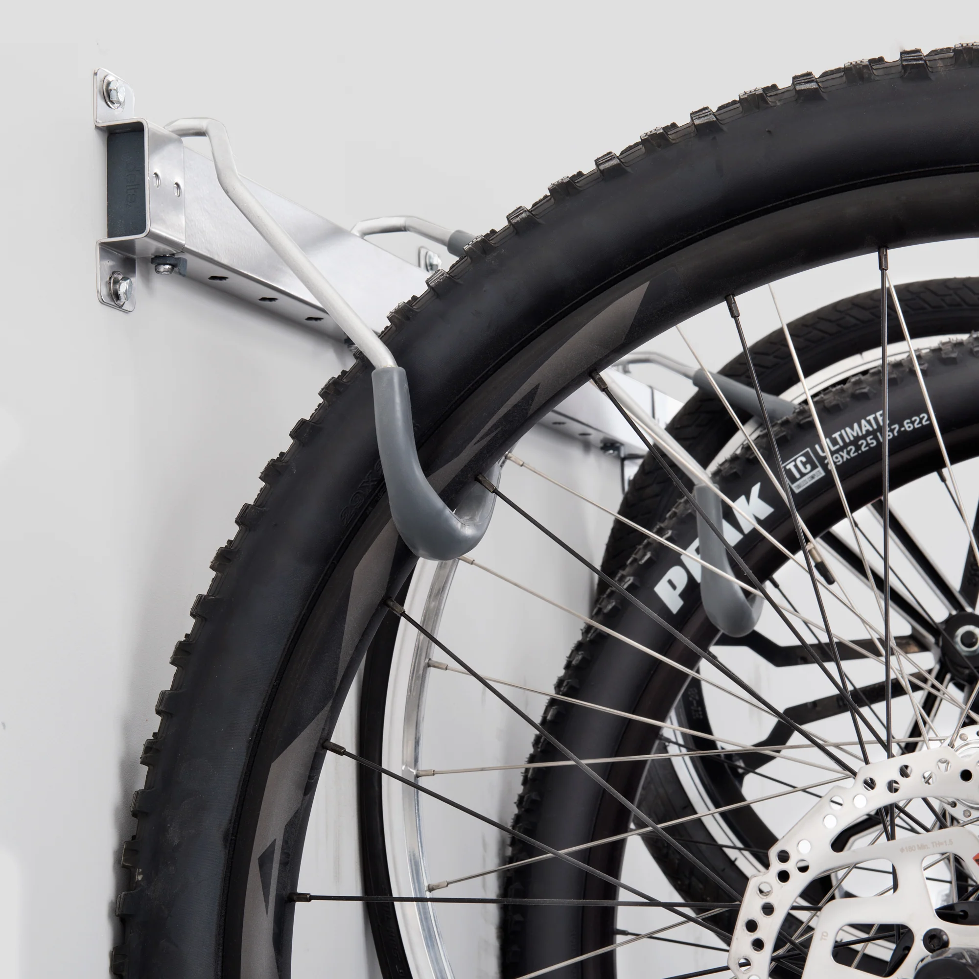 Six Bike Wall Mounted Rail Rack - Image 9