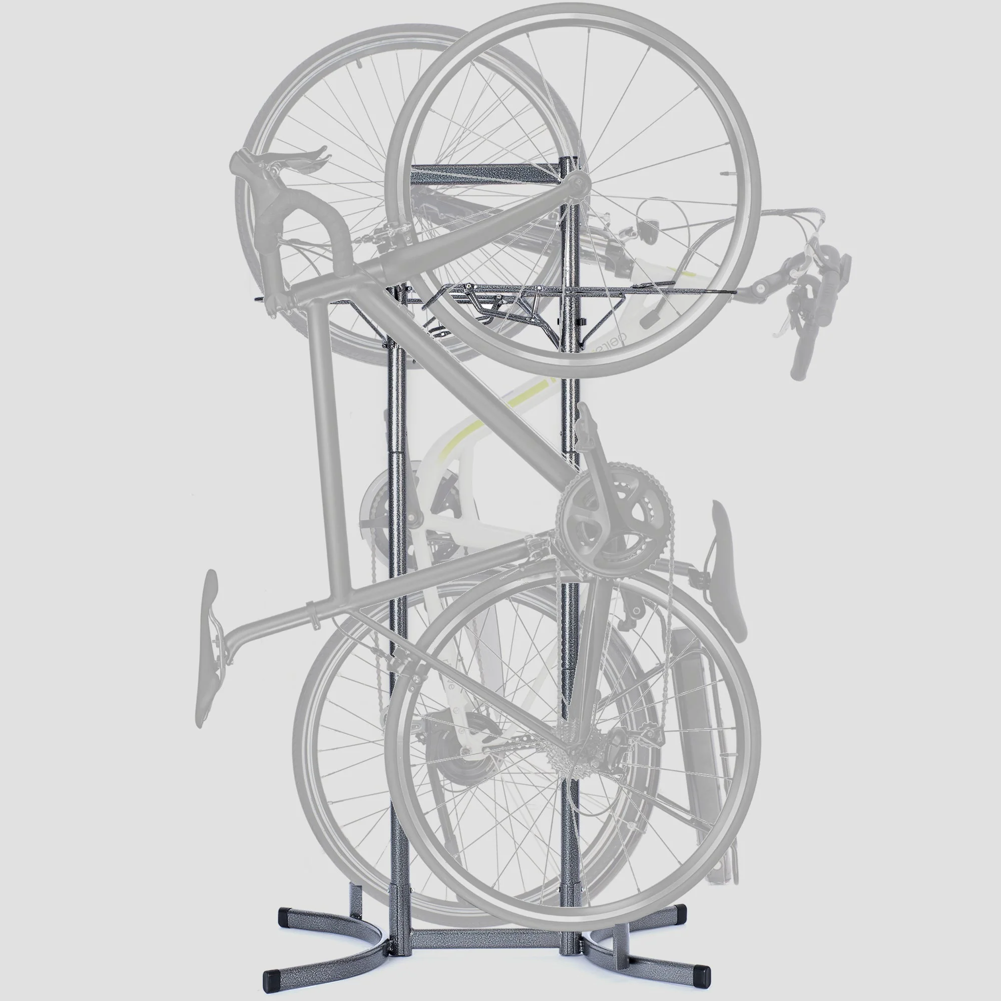 Heavy Duty Two Bike Upright Stand - Image 2