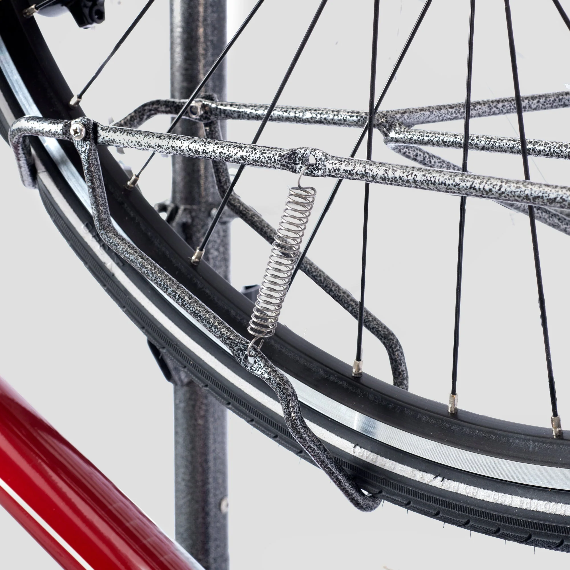 Heavy Duty Two Bike Upright Stand - Image 5