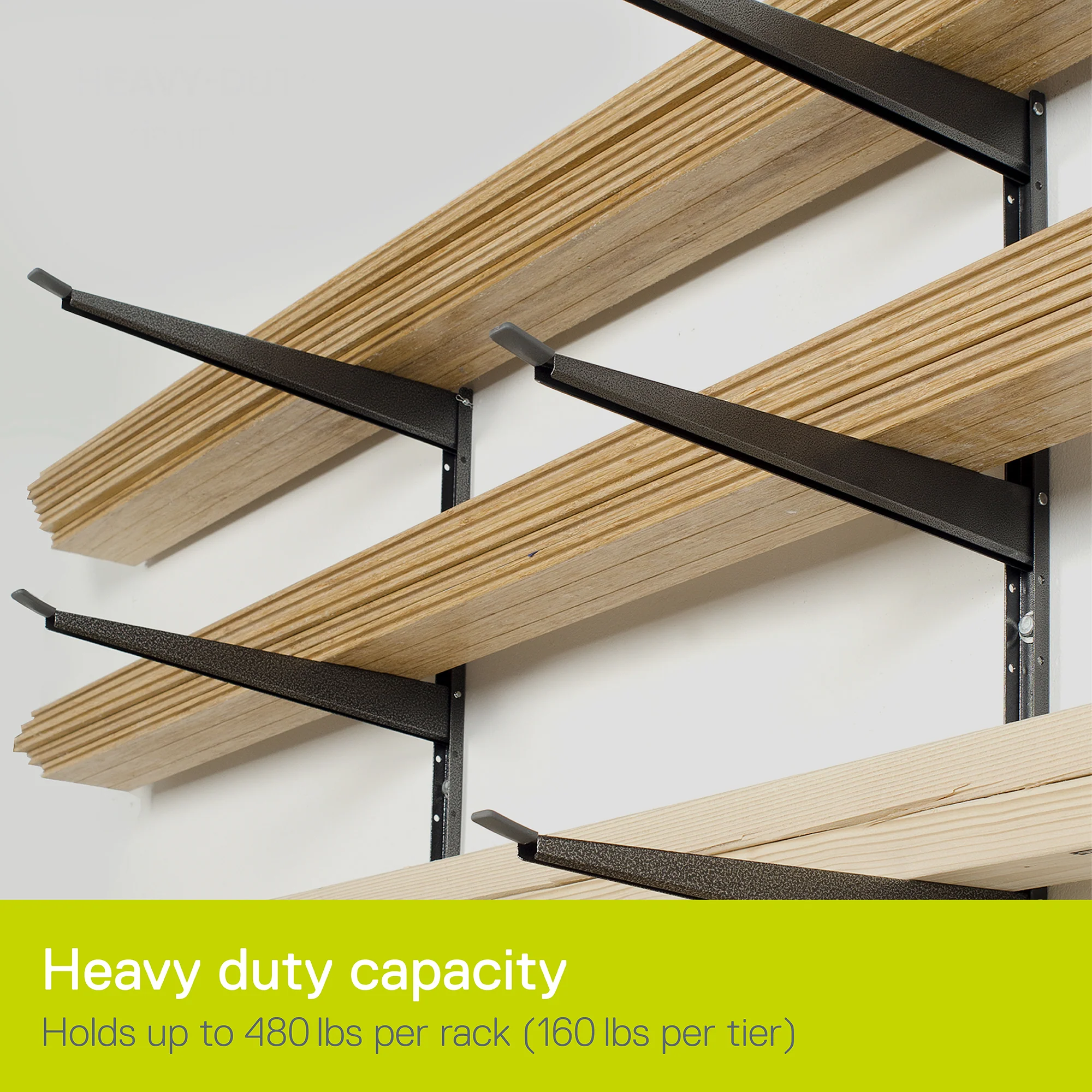 Heavy Duty Wall Storage Rack - Image 4
