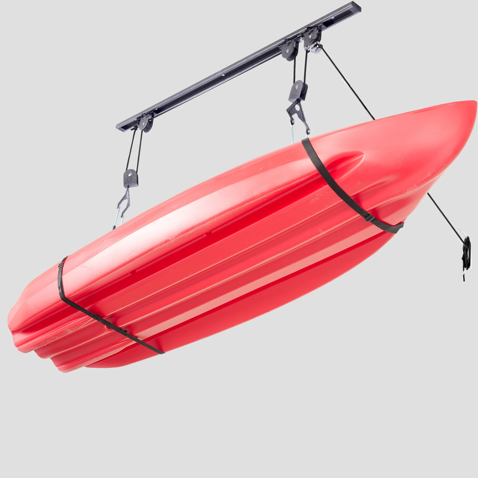Single Bike Ceiling Hoist Pro with Straps - Image 9