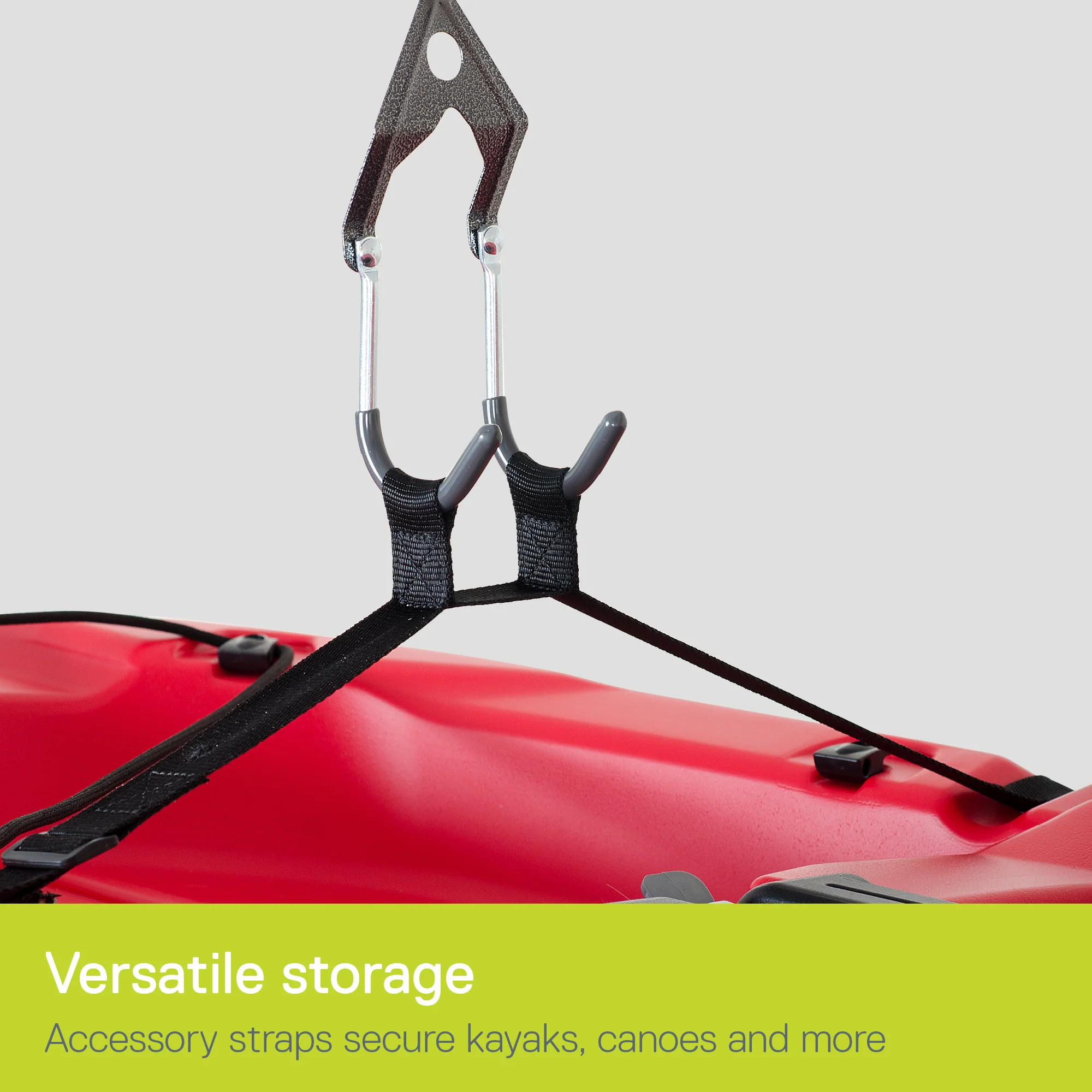 Single Bike Ceiling Hoist with Straps - Image 3