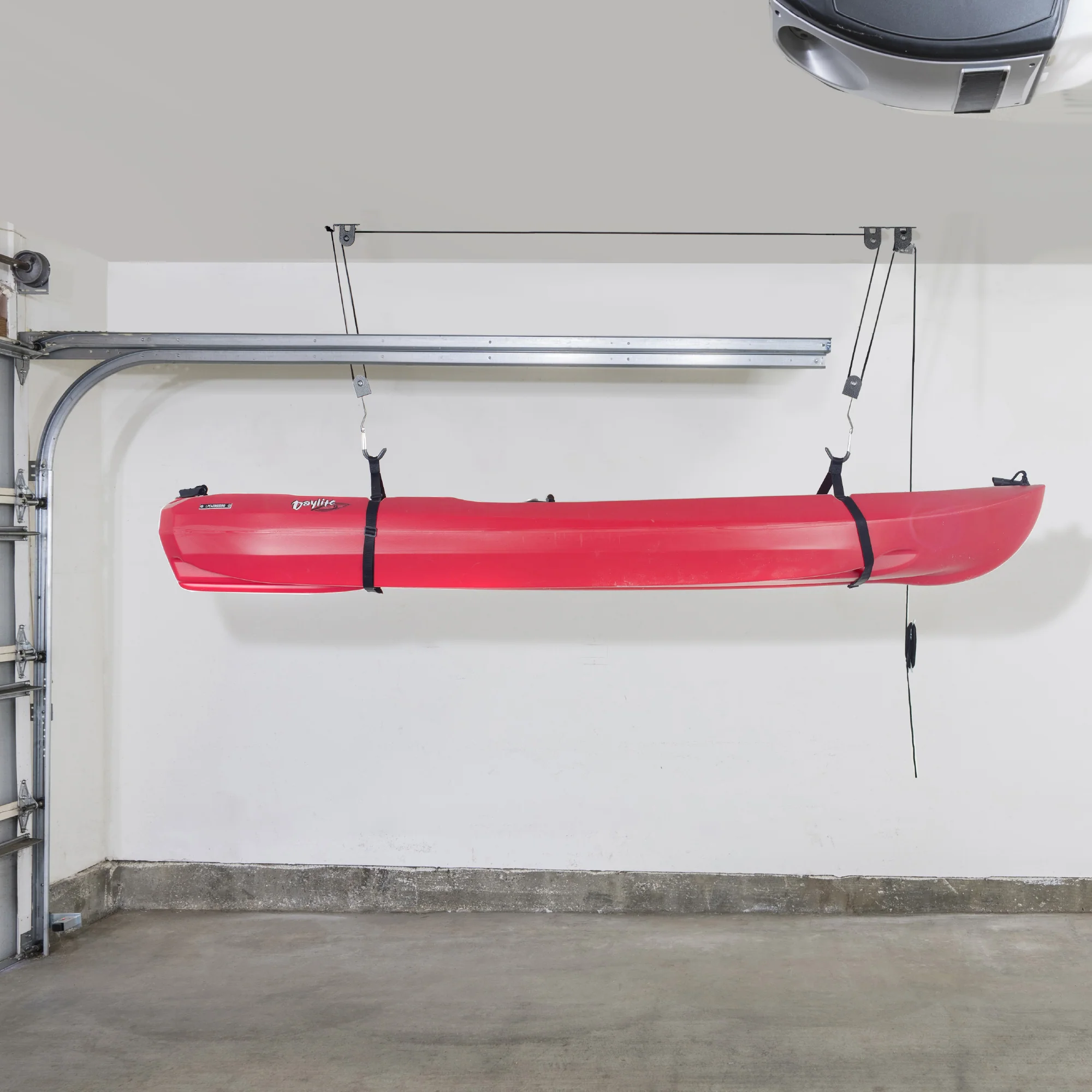 Single Bike Ceiling Hoist with Straps - Image 7